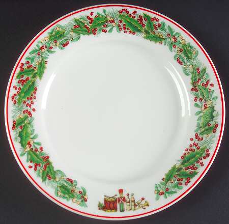 Christmas Magic Bread & Butter Plate
