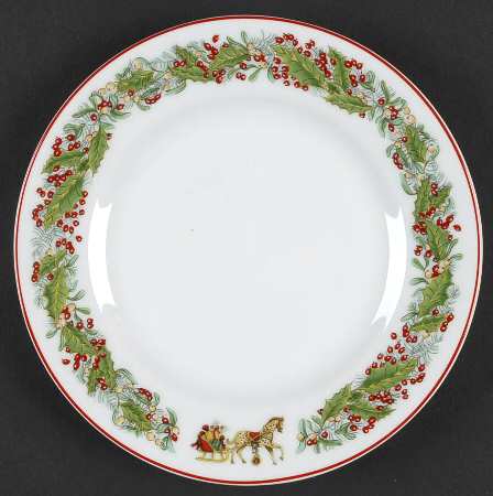 Christmas Magic Bread & Butter Plate
