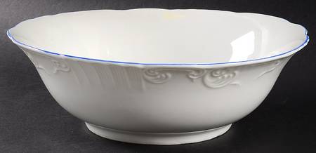 Manueline Blue 10" Large Salad Serving Bowl