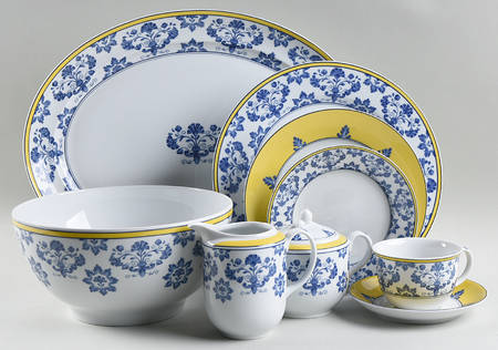 Pavilion (Castelo Branco) 45 Piece Starter Set by Vista Alegre