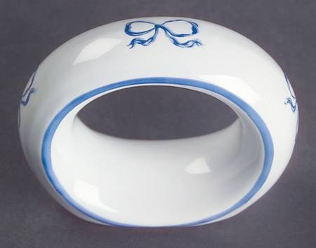 Ruban Blue Napkin Ring