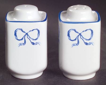 Ruban Blue Salt & Pepper Set