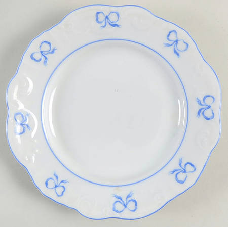 Ruban Blue Bread & Butter Plate