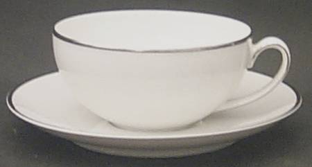 Solitude Flat Cup & Saucer Set