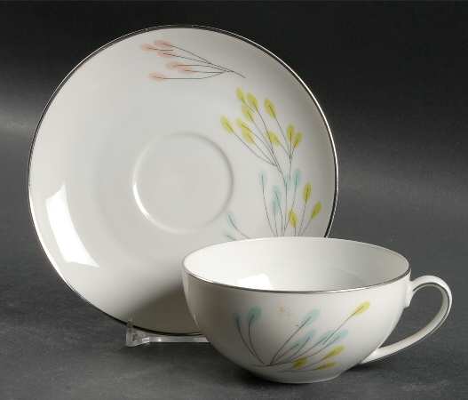 Symphony Flat Cup & Saucer Set