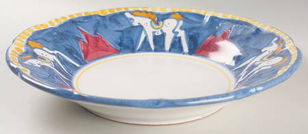 Campagna Horse (Cavallo) 9" Soup/Pasta Bowl