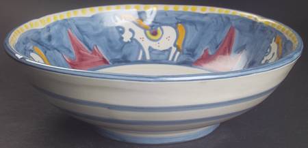Campagna Horse (Cavallo) 10" Round Serving Bowl