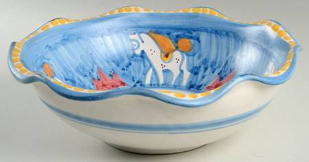 Campagna Horse (Cavallo) 11" Large Salad Serving Bowl