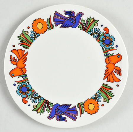 Acapulco (Older, Milano Shape) Bread & Butter Plate
