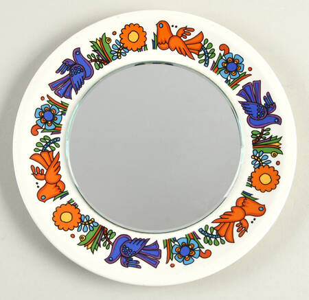 Acapulco (Older, Milano Shape) Mirror-Small (SP) HC