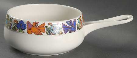 Acapulco (Older, Milano Shape) Open Fondue Pot