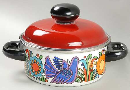 Acapulco (Older, Milano Shape) 1.5 Quart Metal Stew Pot