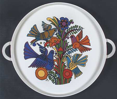Acapulco (Older, Milano Shape) 12" Chop Plate (Round Platter)