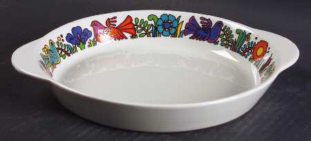Acapulco (Older, Milano Shape) 9" Augratin