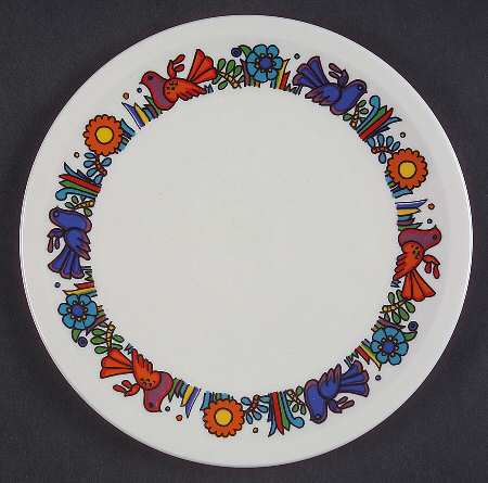 Acapulco (Older, Milano Shape) Bread & Butter Plate