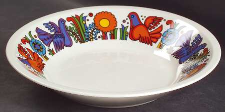 Acapulco (Older, Milano Shape) Coupe Soup Bowl by Villeroy & Boch