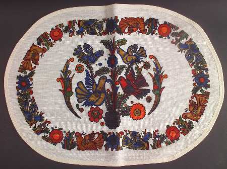 Acapulco (Older, Milano Shape) Oval Cloth Placemat