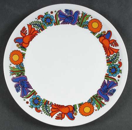 Acapulco (Older, Milano Shape) Luncheon Plate