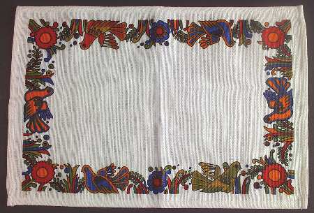 Acapulco (Older, Milano Shape) Rectangular Cloth Placemat