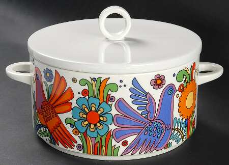 Acapulco (Older, Milano Shape) Tureen &  Lid