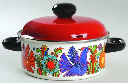 Acapulco (Older, Milano Shape) 2.5 Quart Metal Stew Pot
