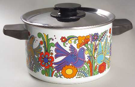 Acapulco (Older, Milano Shape) 3 Quart Metal Stew Pot