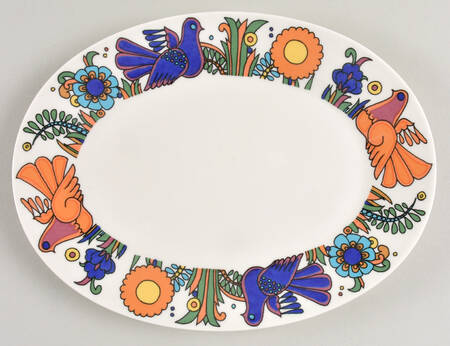 Acapulco (Newer, Roma Shape) Pickle Dish
