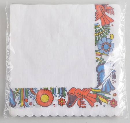 Acapulco (Newer, Roma Shape) Package of Paper Dinner Napkins