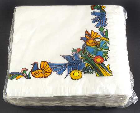 Acapulco (Newer, Roma Shape) Unopened Package of Napkins