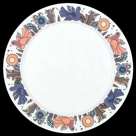 Acapulco (Newer, Roma Shape) 12" Chop Plate (Round Platter)