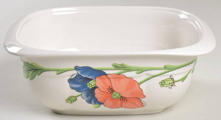 Amapola 1.5 Quart Square Microwave Baker No Lid