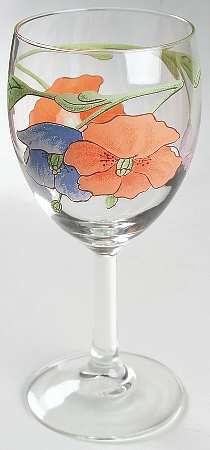 Amapola Glassware Goblet
