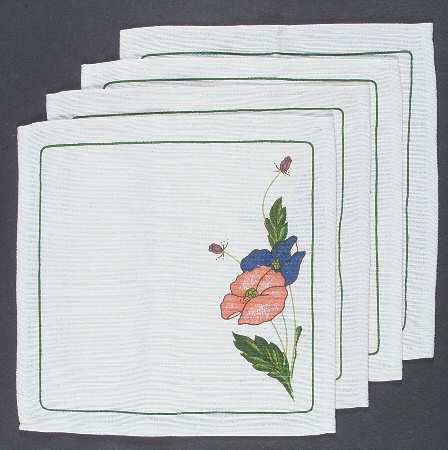 Amapola Placemat & Napkin Set - Set of 4