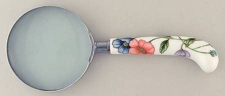 Amapola Magnifying Glass w/Ceramic Handle