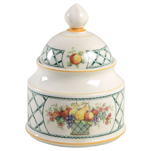Basket Sugar Bowl & Lid
