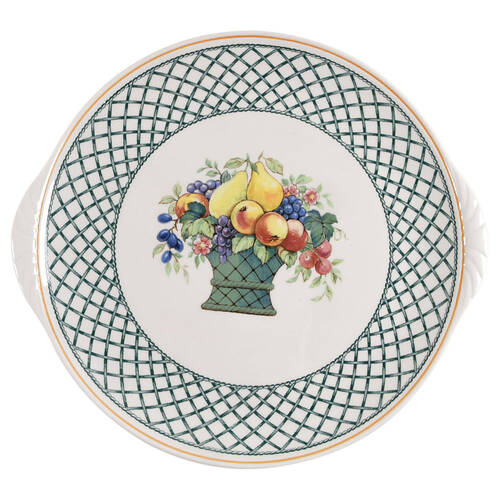 Basket Handled Cake Plate