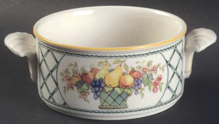 Basket Flat Cream Soup Bowl