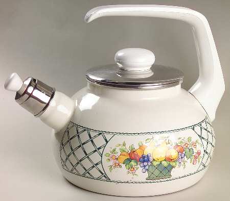 Basket Metal Kettle & Lid