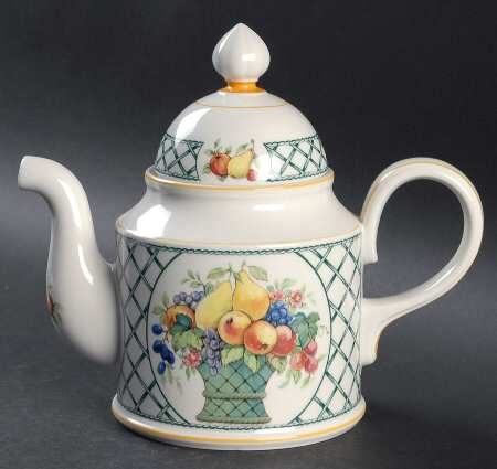 Basket Small Coffee Pot & Lid