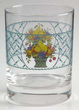 Basket 12 Oz Glassware Double Old Fashioned