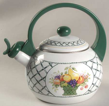 Basket Metal Kettle & Lid