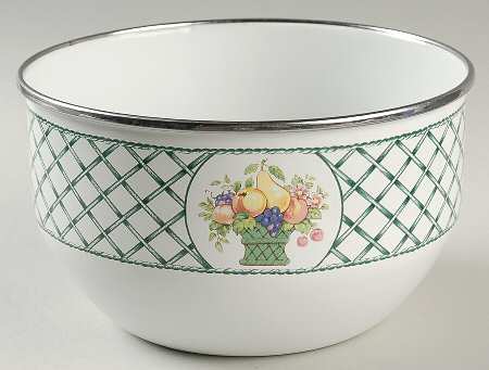 Basket 7" Metal Bowl