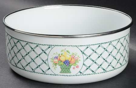 Basket 7 1/4" Metal Bowl