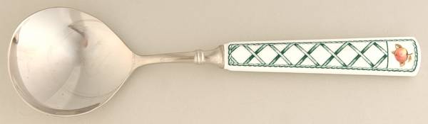 Basket Salad Serving Spoon with Stainless Bowl