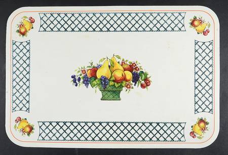 Basket Vinyl Placemat