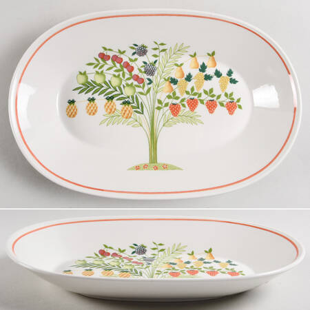 Bon Appetit 12" Oval Vegetable Bowl