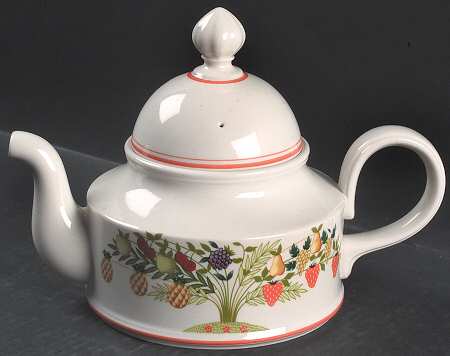 Bon Appetit Teapot & Lid