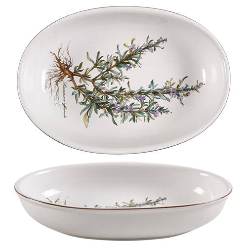 Botanica 11" Oval Vegetable Bowl