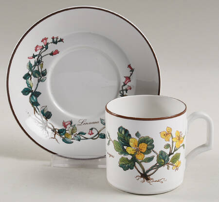 Botanica Flat Demitasse Cup & Saucer Set