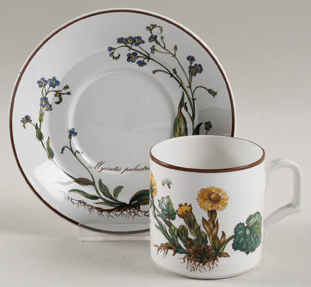 Botanica Flat Demitasse Cup & Saucer Set